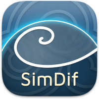 أيقونة تطبيق SimDif